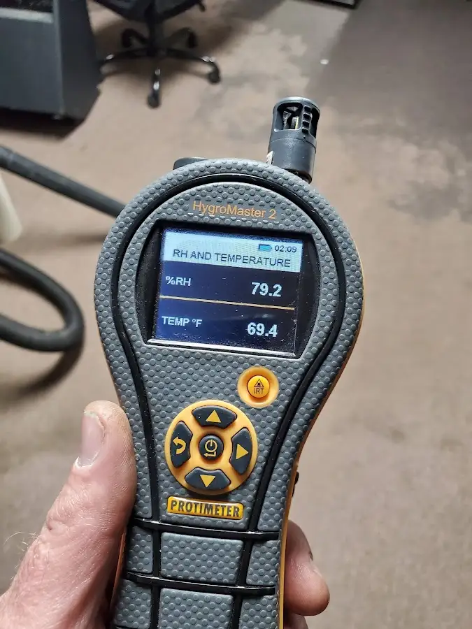 Moisture meter humidity assessment for Fire & Smoke Damage Restoration in Deerpark
